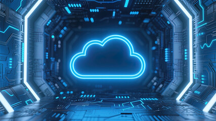 cloud computing concept