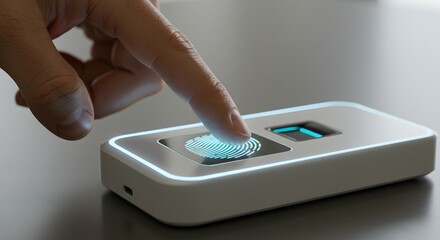 Advanced Fingerprint Scanner Technology Secure Biometric Authentication for Enhanced Data Protection