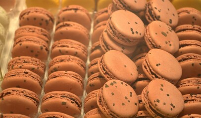 Macarons in pasticceria a Parigi