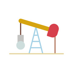 Oil Pump Vector Icon