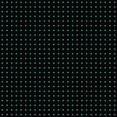 Repeating Floral Pattern with Teal and Yellow on a Black Background