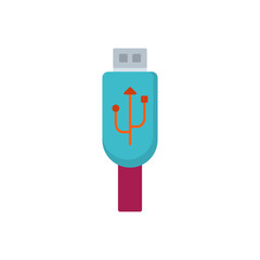 Usb Cable Vector Icon