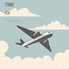 Worldwide travel poster