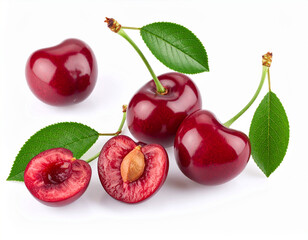 Natural garden fresh cherries 