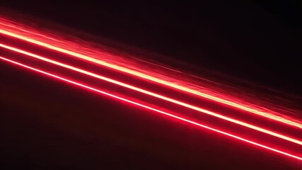 speed motion red streaks of light lines on dark background. motion video. - Powered by Adobe