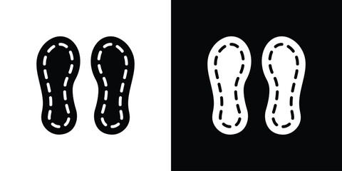 Soles icon vector design template elegant style