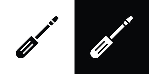 Screwdriver icon vector design template elegant style