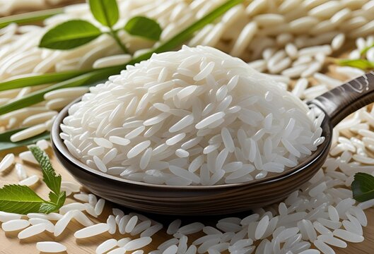 精米されたインディカ米