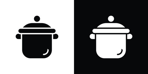 Pot icon vector design template elegant style