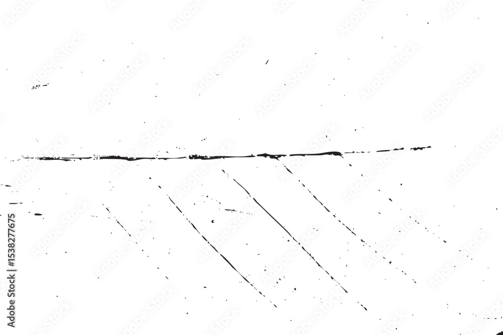 Poster abstract grunge black and white distressed texture overlay effect vector design element