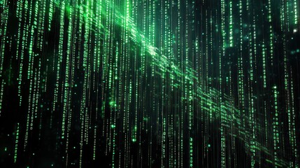 Obraz premium Abstract digital code (1)