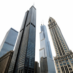 Obraz premium skyscrapers in chicago