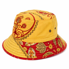 summer hat isolated on white