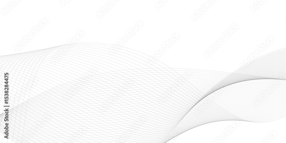 Poster abstract wave elements. seamless wave pattern. wavy curve line art striped graphic template. wavy ho
