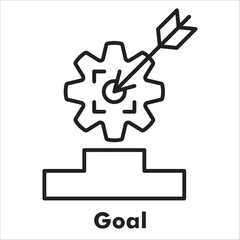 Goal-24 Outline Icon