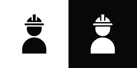 Builder icon vector design template elegant style