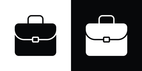 Briefcase icon vector design template elegant style