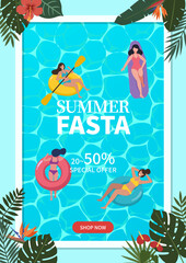 썸머페스타 포스터_여4 물놀이 배경