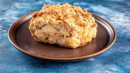 Apple Crumble Cake: A Delicious Homemade Dessert Recipe - Sweet, Spiced, and Comforting Baked Treat, Perfect for Autumn and Special Occasions.  Enjoy the Crumbly Topping and Warm Spiced Apple Filling!
