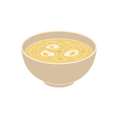 Creamy Soup Bowl Illustration