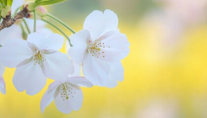 Delicate cherry blossoms herald spring s arrival a promise of warmth and renewal on soft bright