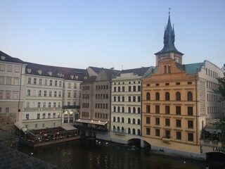 Obraz premium city view of Prague