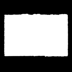 Obraz premium Grunge Wall Stain Texture Alpha Channel on Black Background