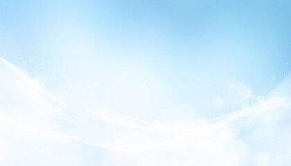 さわやかな青と白の抽象的背景