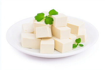 feta cheese on a plate