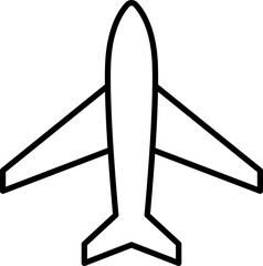 Public and Municipal Transport Line Icons Set — Thin Linear Vector Symbols of Travel and Transit .