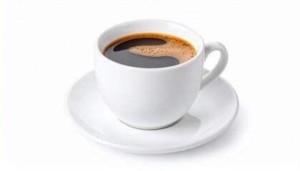 Obraz premium coffee cup isolated on white
