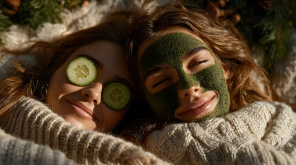 Relaxing Outdoor Spa Day with Friend