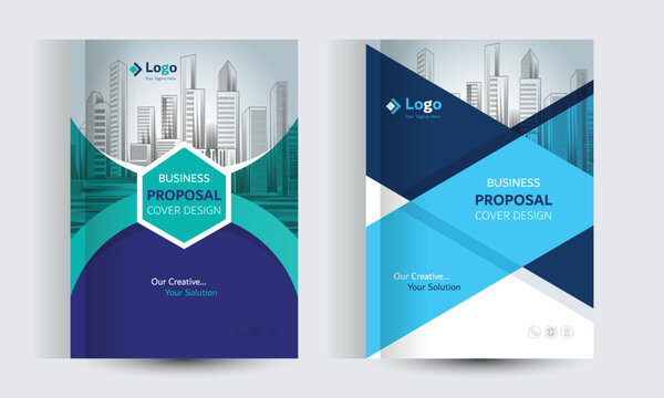 Corporate Business Proposal Cover Design Template