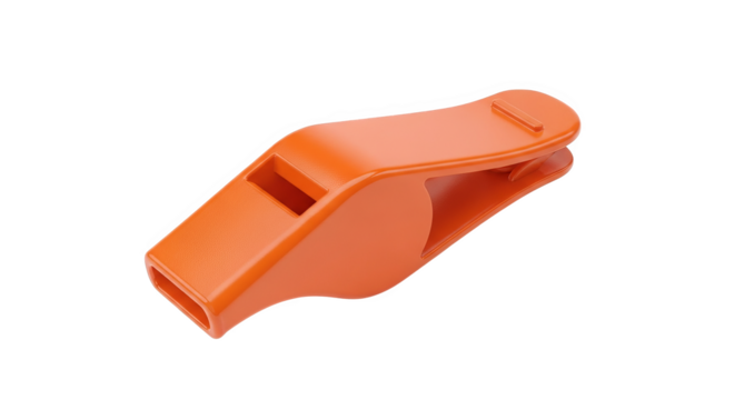 Isolated orange buoy suspended by weathered metal chain evokes nautical safety or marker concept. - Powered by Adobe