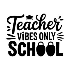 Back to School SVG Design Back to School Vibe