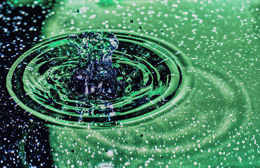 Splash - makrofotografia kropli wody