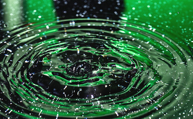 Splash - makrofotografia kropli wody
