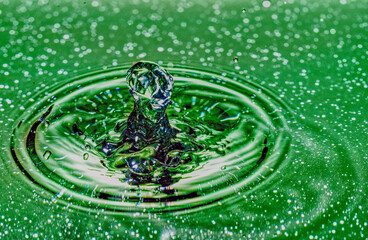 Splash - makrofotografia kropli wody