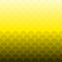 Modern yellow gradient circular overlapping pattern &ndash; seamless, stylish, and perfect for branding, packaging, or digital design. Ideal for backgrounds or textures. Trendy and versatile.