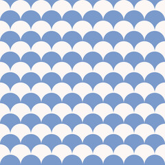 Modern blue and white circular overlapping pattern – seamless, stylish, and perfect for branding, packaging, or digital design. Ideal for backgrounds or textures. Trendy and versatile.