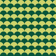 Modern green circular overlapping pattern – seamless, stylish, and perfect for branding, packaging, or digital design. Ideal for backgrounds or textures. Trendy and versatile.