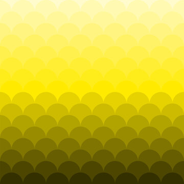 Modern yellow gradient circular overlapping pattern &ndash; seamless, stylish, and perfect for branding, packaging, or digital design. Ideal for backgrounds or textures. Trendy and versatile.