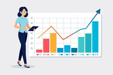 finance investment vector graphics