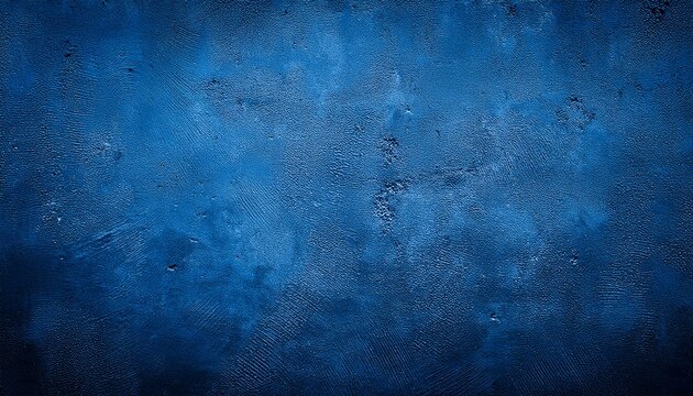 dark blue grunge concrete wall texture used a background
