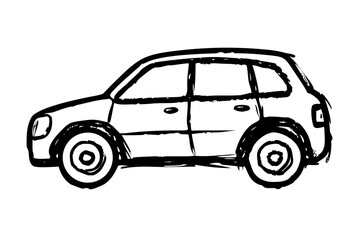 Black and white image of a single letter a