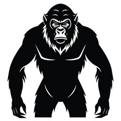 ape vector sihouette