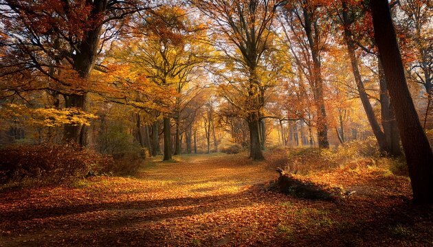 autumn in the forest