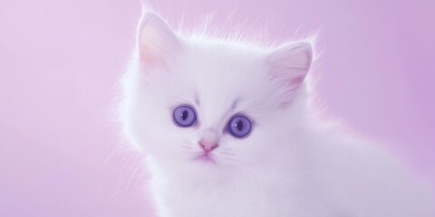 Obraz premium 子猫 背景