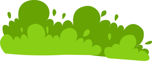 flat green grass