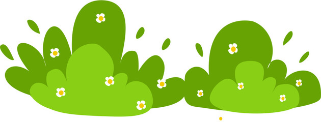 flat green grass